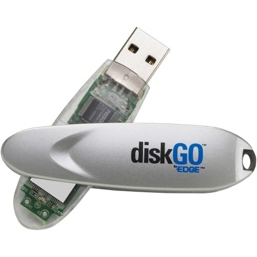 Front Standard. EDGE - DiskGO! Secure 2 GB USB 2.0 Flash Drive.