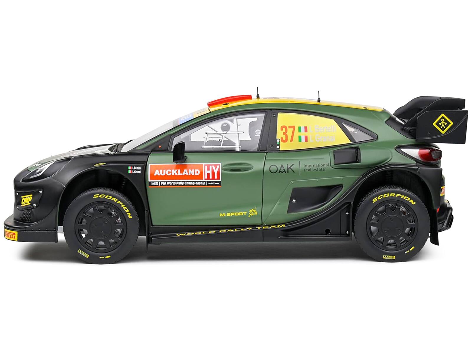 37 Bertelli L Granai OMP NELLI international LiS OAK real estate Grand AUCKLAND HY I PIA World Rally Championship SCORPION M-SPORT A RALLY TEAM WOPLD SCORPION