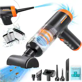 ACJPR - ColorCoral Handheld Vacuum Cordless Rechargeable 16000Pa High Power Car Vacuum