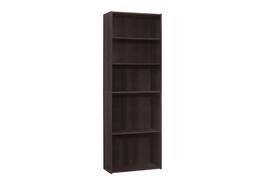 TinyHomie - Bookshelf Bookcase 6 Tier 72in H Brown Laminate Transitional - Espresso