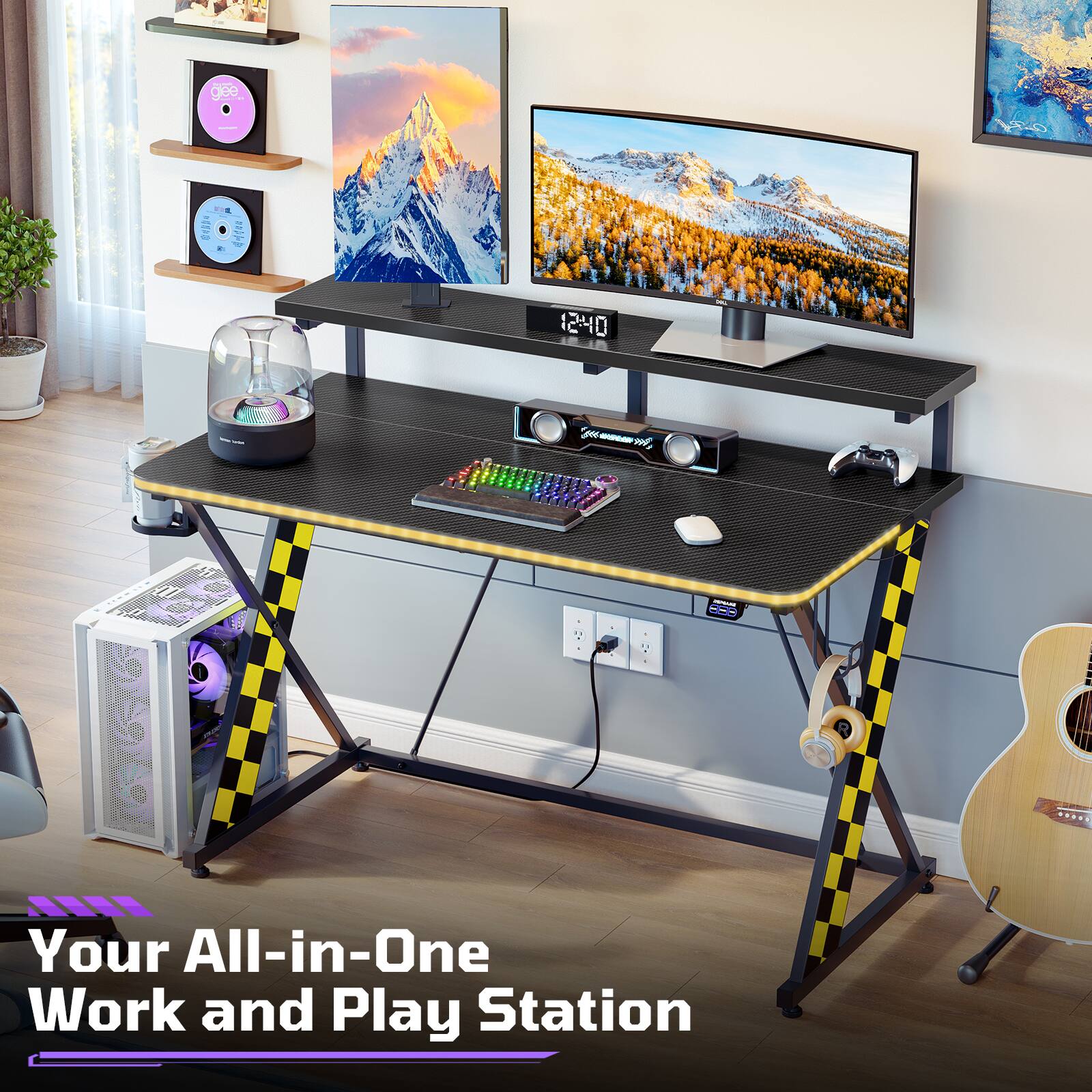 Your All-in-One Work and Play Station