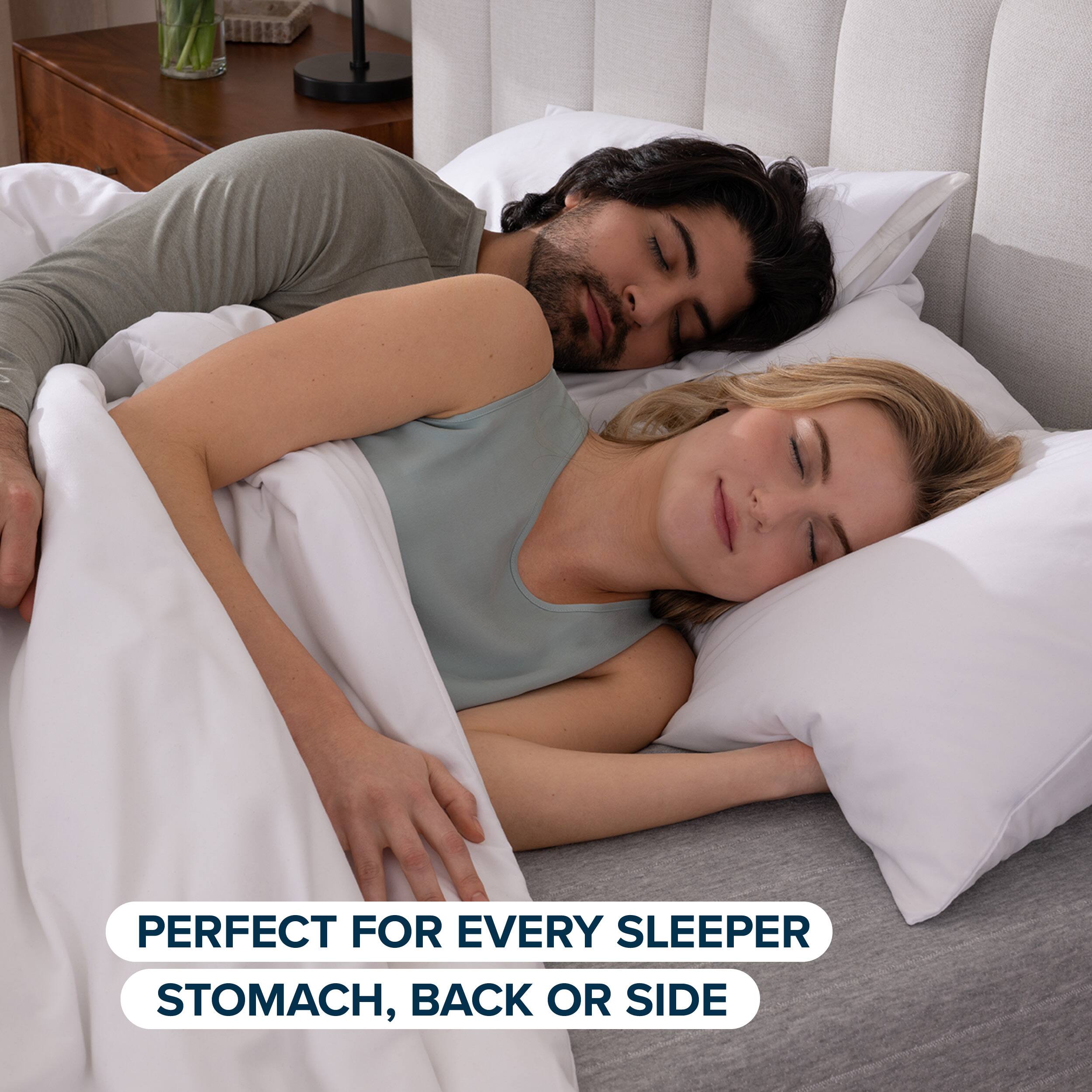 PERFECT FOR EVERY SLEEPER  
STOMACH, BACK OR SIDE