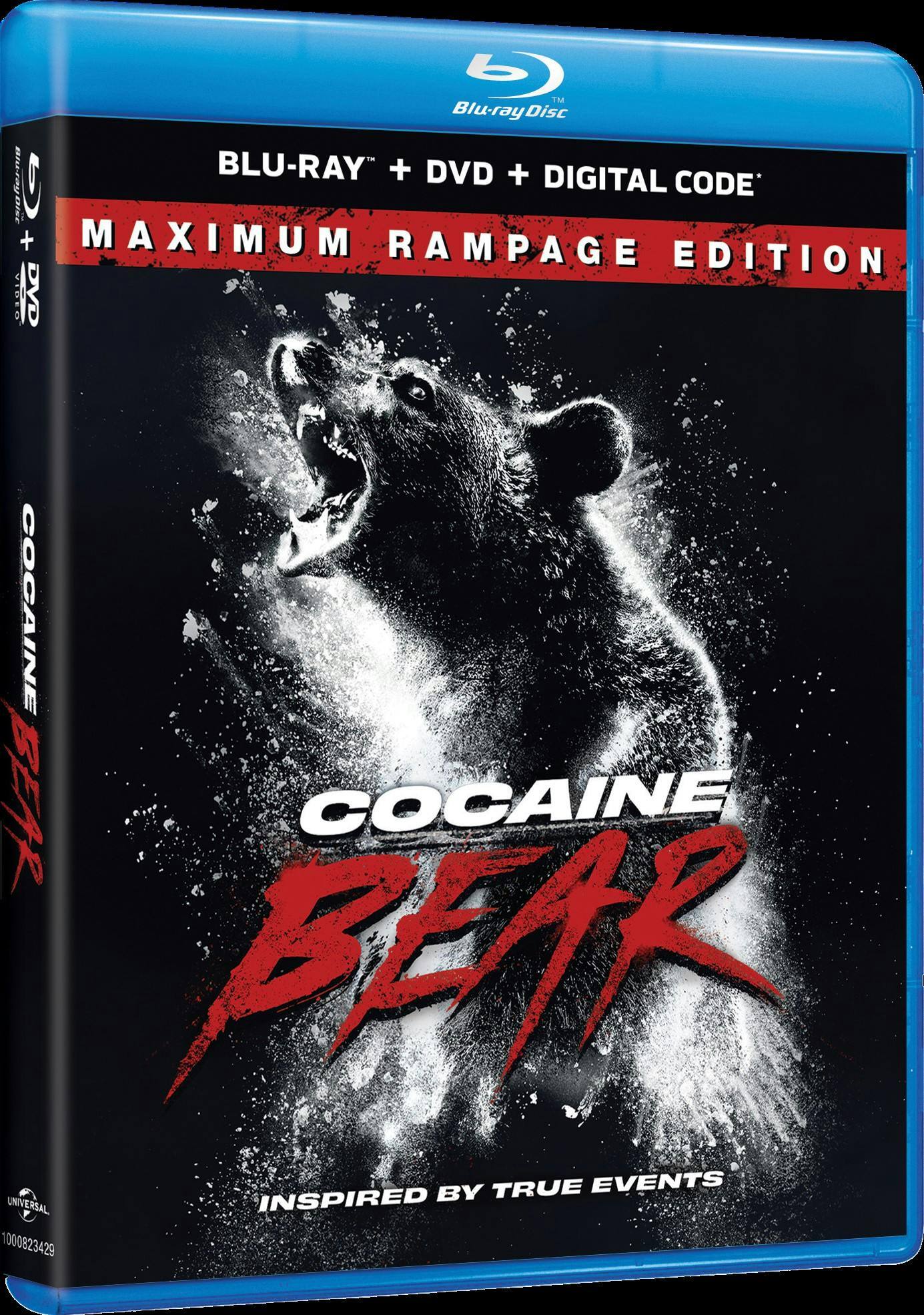 Angle. Cocaine Bear (with DVD) [Blu-ray].