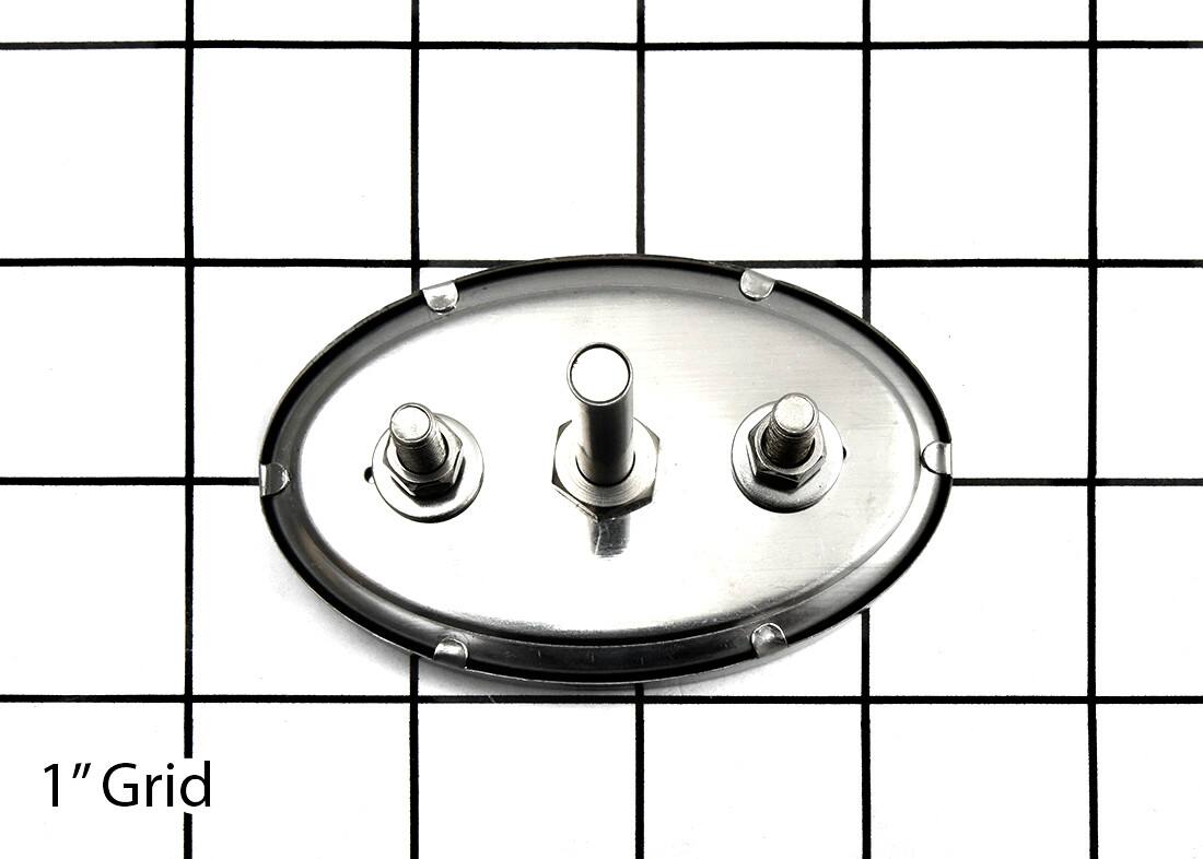 Alt View 1. Music City Metals - Replacement Part 22551 | Fits Music City Metals Models and more | Grill Temperature gauges.