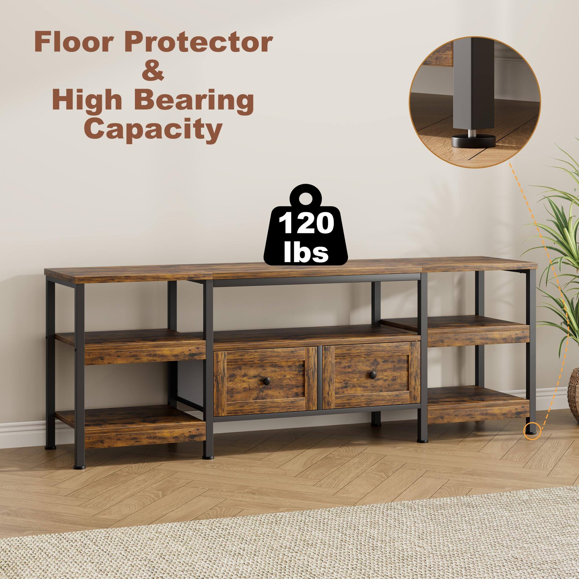 Floor Protector & High Bearing Capacity  
120 lbs