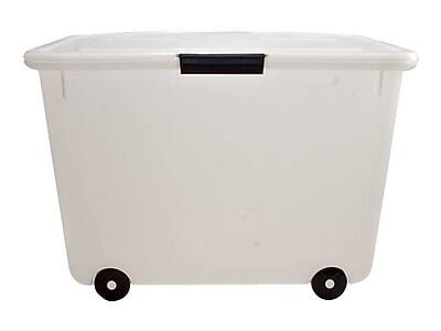 Alt View 1. Advantus - Advantus 60 Quart Storage Box, Clear (34009) - Clear.