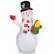 Alt View 19. Costway - 5 FT Tall Snowman Inflatable Blow up Inflatable w/Built-in Colorful LED Lights - Multicolor.