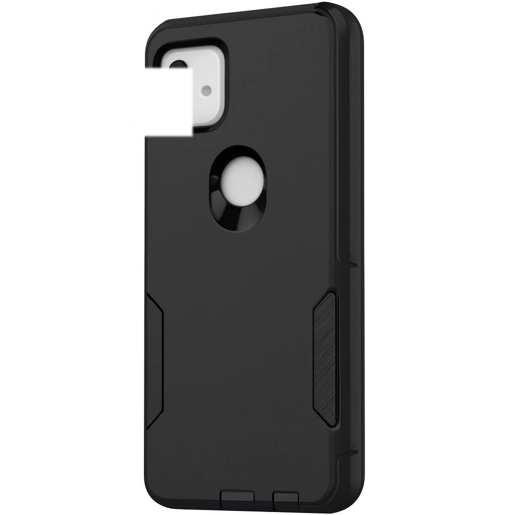 Front. OtterBox - Otterbox Commuter Series Case For Motorola One 5g Ace Smartphone - Black - Multi.