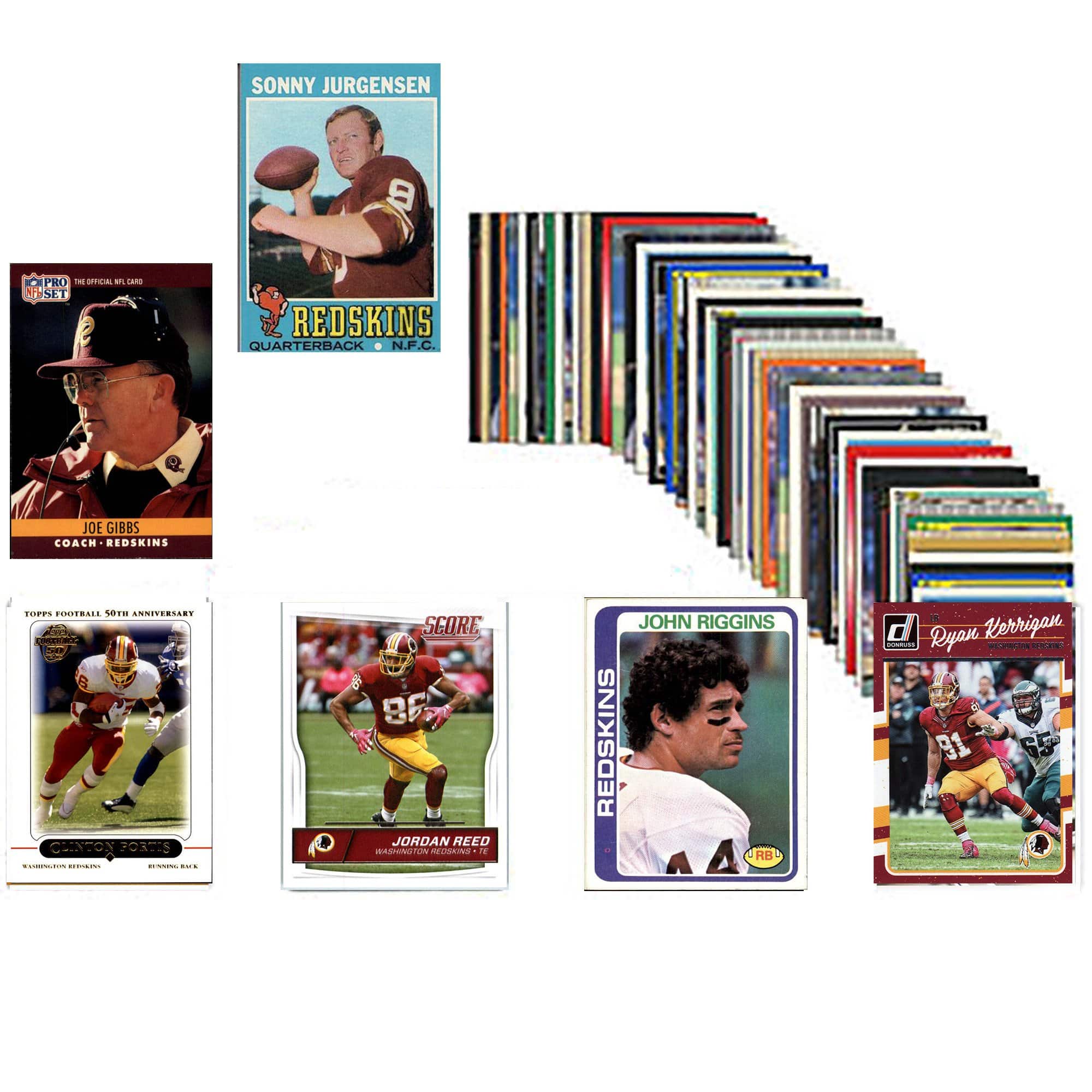 C&I Collectibles - Washington Commanders Trading Card 50-Count Set - Multicolor price history on PriceWatchPro