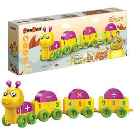 BanBao - Caterpillar Numbers Building Kit STEM Toy (35 pcs) Building Set for Kids