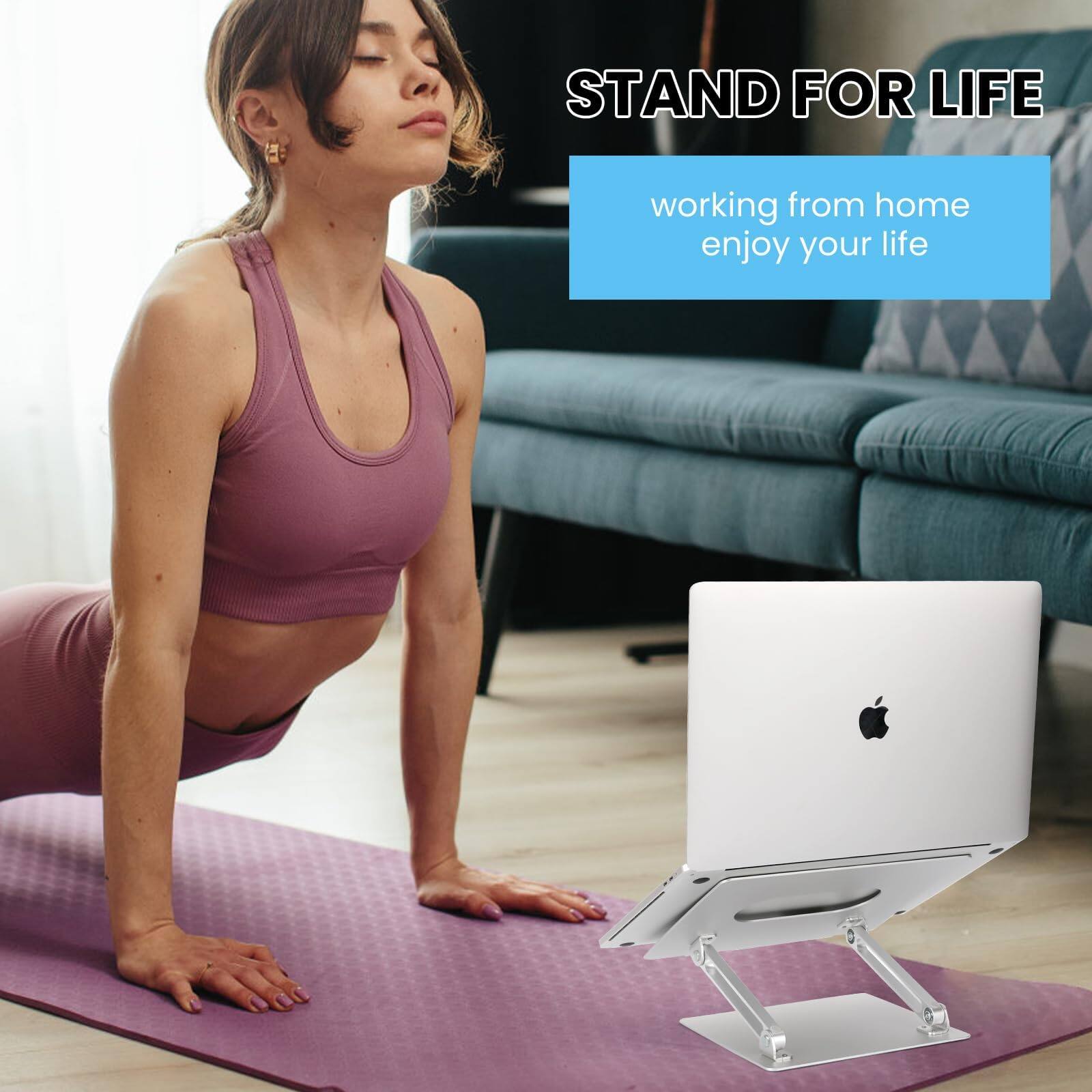 STAND FOR LIFE  
working from home  
enjoy your life