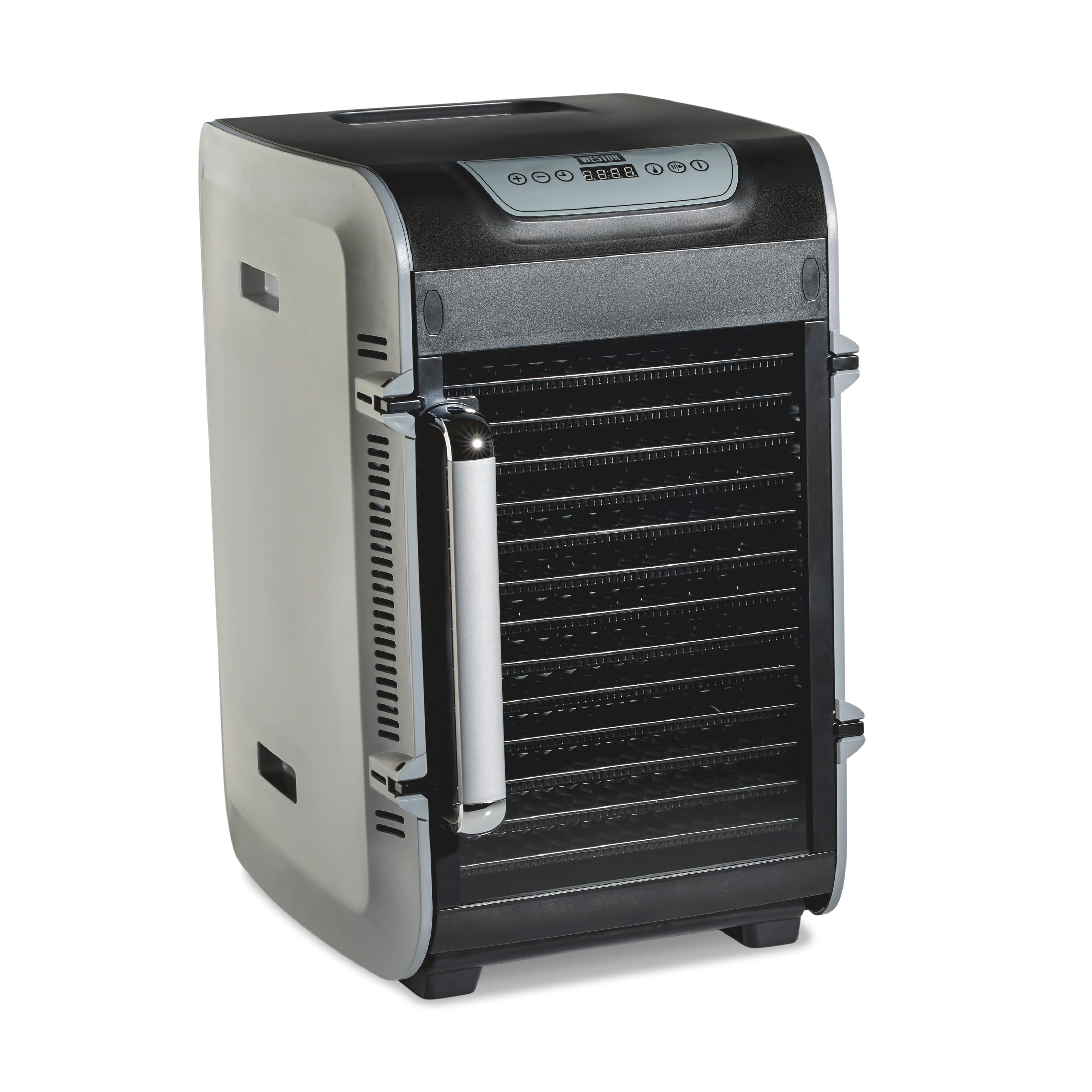 Weston - Extra-Large 15 Tray Digital Food Dehydrator - Gray