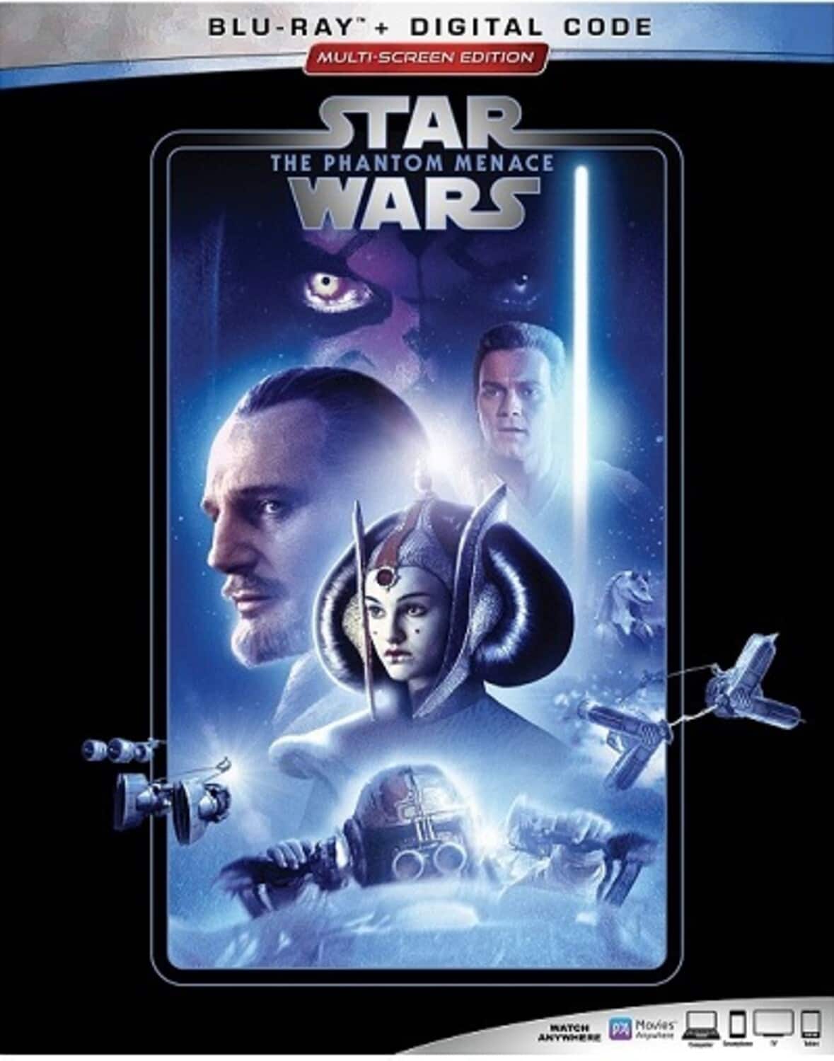 Front. Star Wars: Episode I: The Phantom Menace   - BLU-RAY.