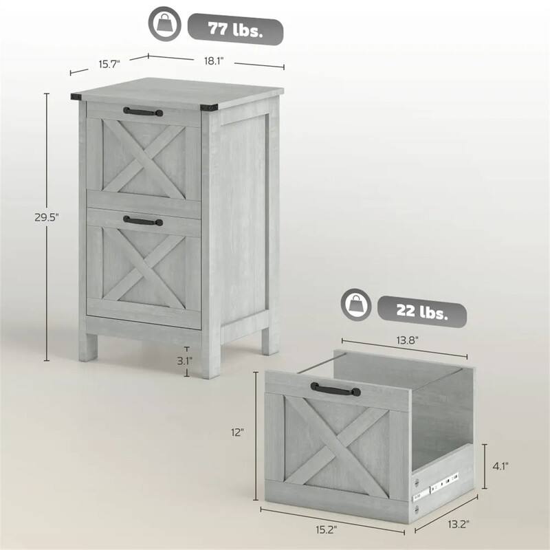 77 lbs.  
15.7"  
18.1"  
29.5"  
22 lbs.  
3.1"  
13.8"  
12"  
4.1"  
15.2"  
13.2"