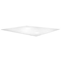 Floortex - Executive XXL Polycarbonate Floor Protector 60" x 118" for Carpet - Clear - Front_Zoom