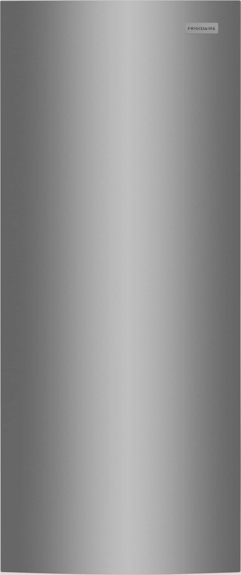 Front. Frigidaire - 13 Cu. Ft Garage Ready Upright Freezer - Fingerprint-Resistant Stainless Steel Look.
