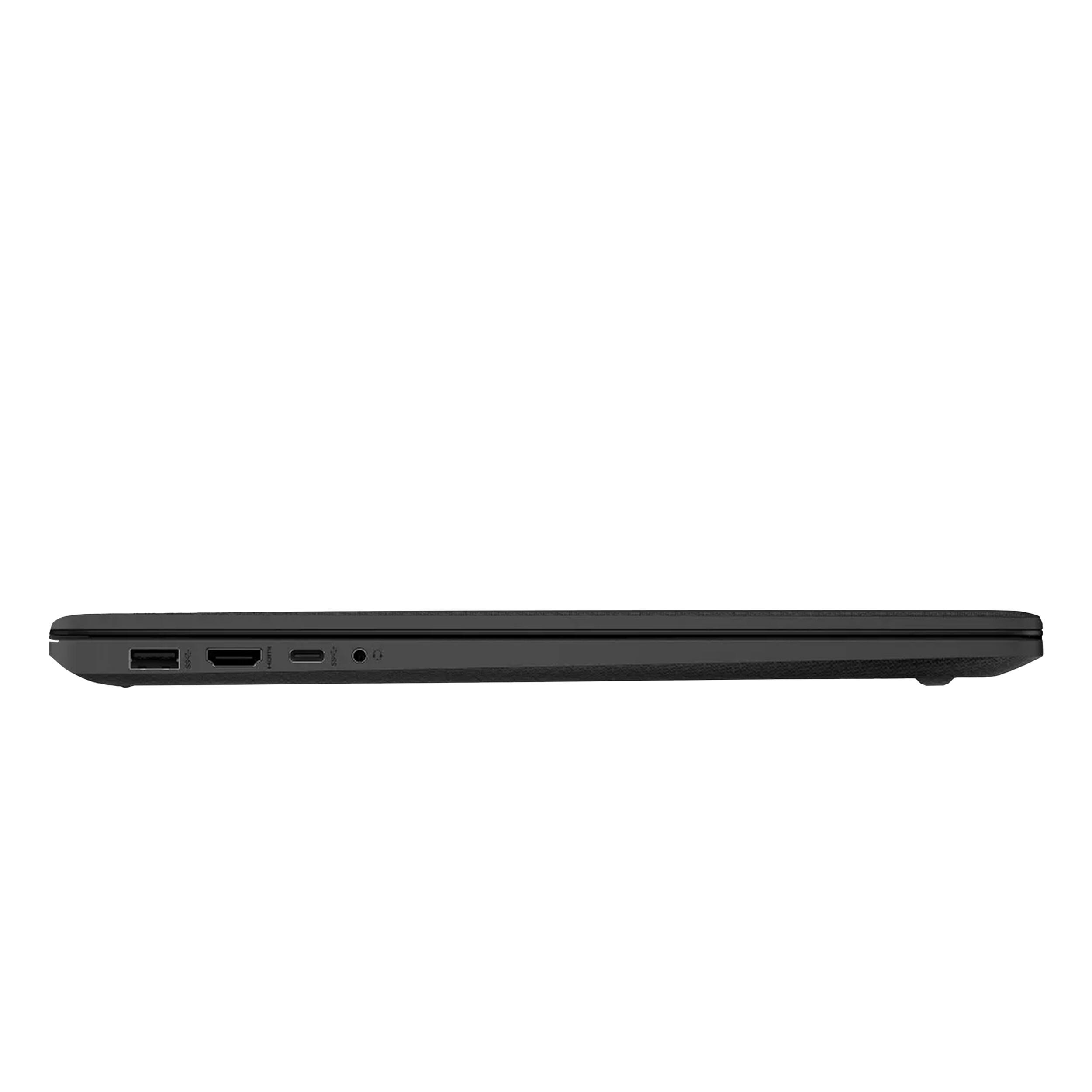 Alt View 6. HP - HP 17.3" HD+ Business Laptop,Intel Core 5 120U,32GB RAM,1TB SSD+160GB Dock Set,Full-Size Keyboard,Win 11 Pro,Black - Black.