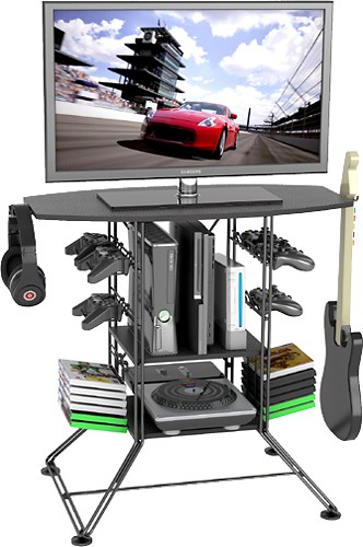  Atlantic - Centipede TV Stand for Flat-Panel TVs Up to 37&quot;