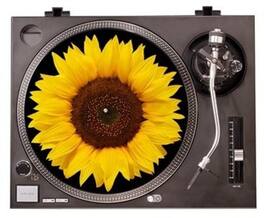 PopMarket - Sunflower - Graphic Turntable Slip Mat - VINYL ACCESSORIES - Multicolor
