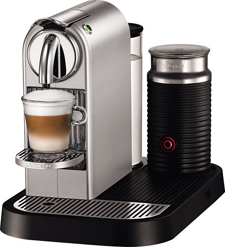 Best Buy: Nespresso CitiZ & Milk Coffeemaker Silver Chrome D120-US 