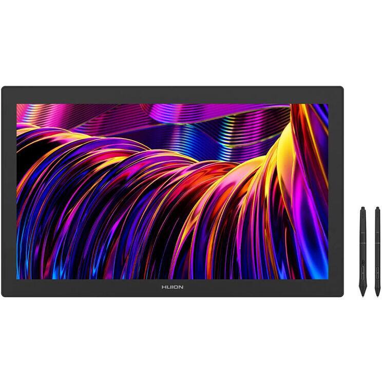 Angle. Huion - Kamvas Pro 27 4K UHD Multi-Touch Pen Display - Cosmo Black.