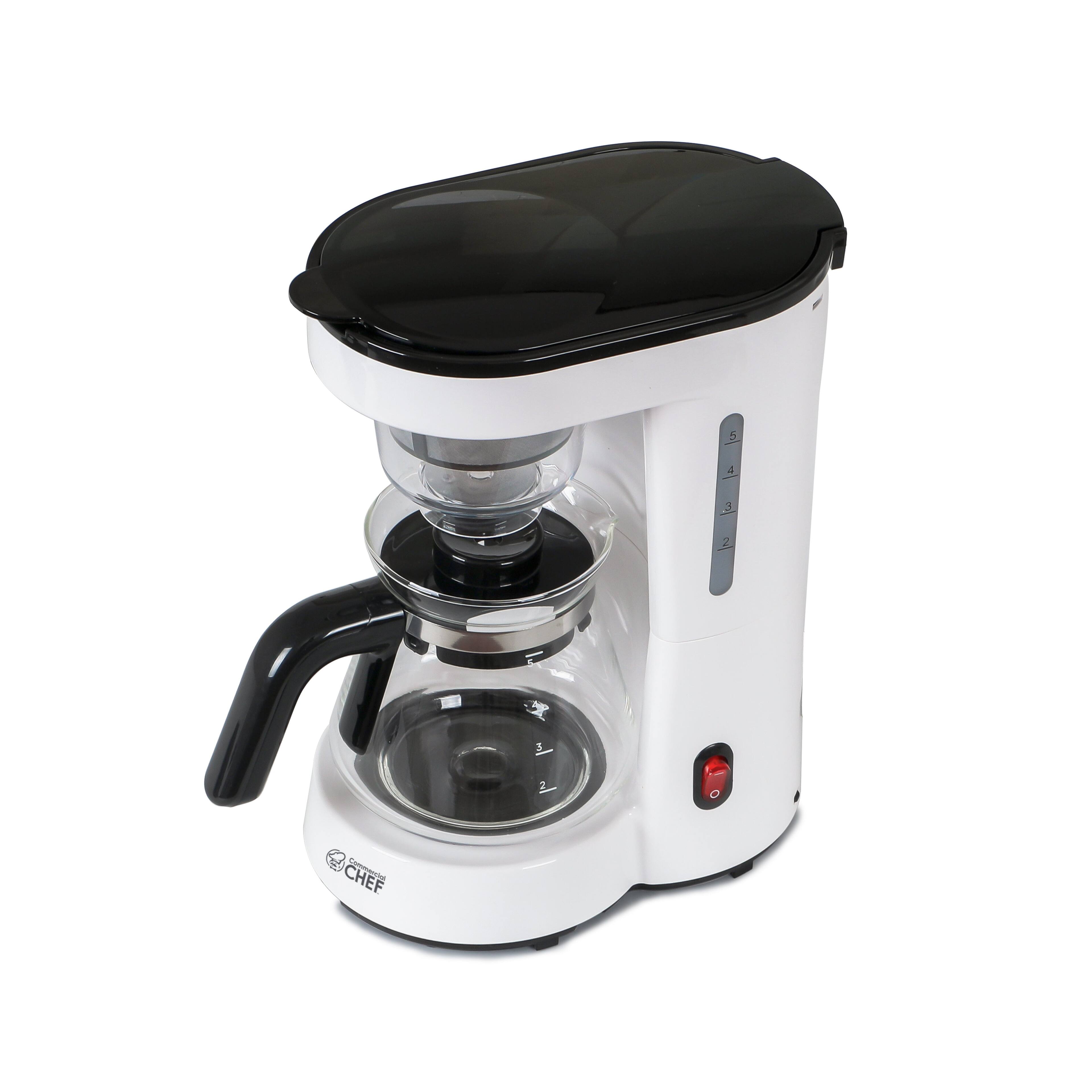 Alt View 1. Commercial Chef - COMMERCIAL CHEF Drip Coffee Maker - White.