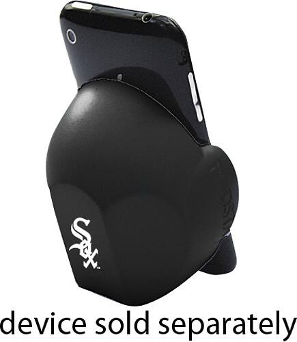 Angle Standard. Foamheads - Chicago White Sox Podsta Stand for Apple® iPod® touch and iPhone® - Black/White.