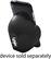 Angle Standard. Foamheads - Chicago White Sox Podsta Stand for Apple® iPod® touch and iPhone® - Black/White.