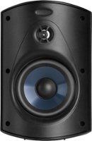 Polk Audio - Atrium5 5" Outdoor Speakers (Pair) - Black - Front_Zoom