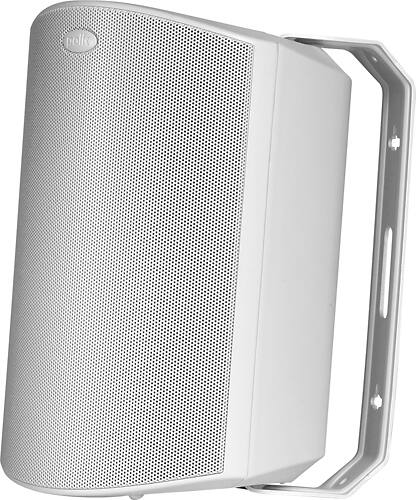 Angle. Polk Audio - Atrium5 5" Outdoor Speakers (Pair) - White.