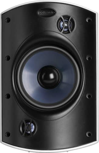 Front. Polk Audio - Atrium8 SDI 6-1/2" Outdoor Speaker (Each) - White.