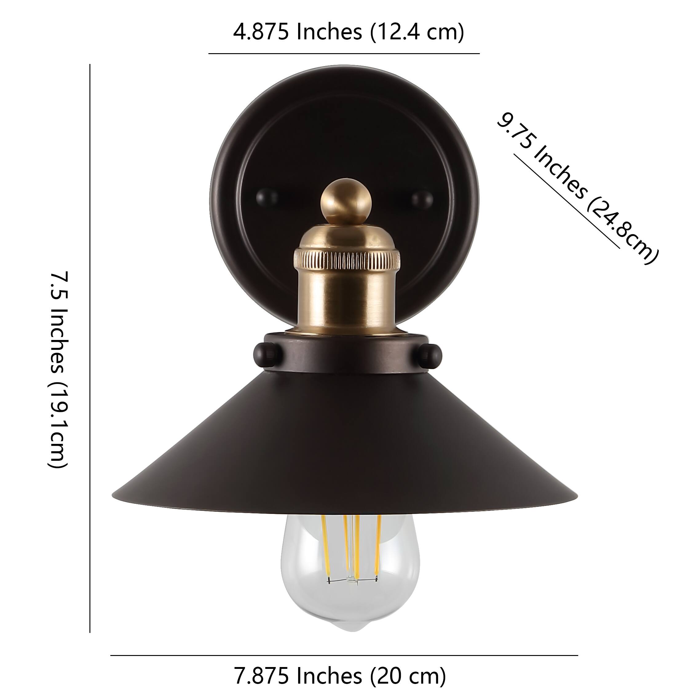 4.875 Inches (12.4 cm)  
7.5 Inches (19.1 cm)  
9.75 Inches (24.8 cm)  
7.875 Inches (20 cm)