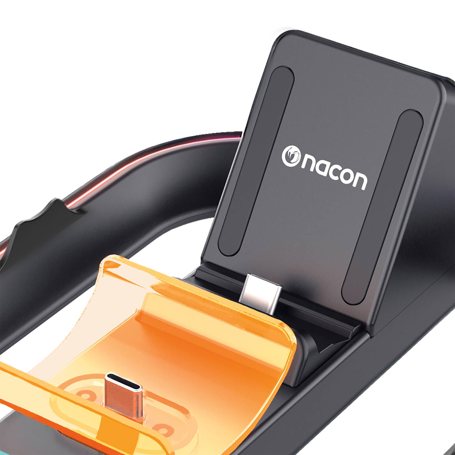 Nacon TriDock RGB Charger Nintendo Switch 2 Black TRICHARGER