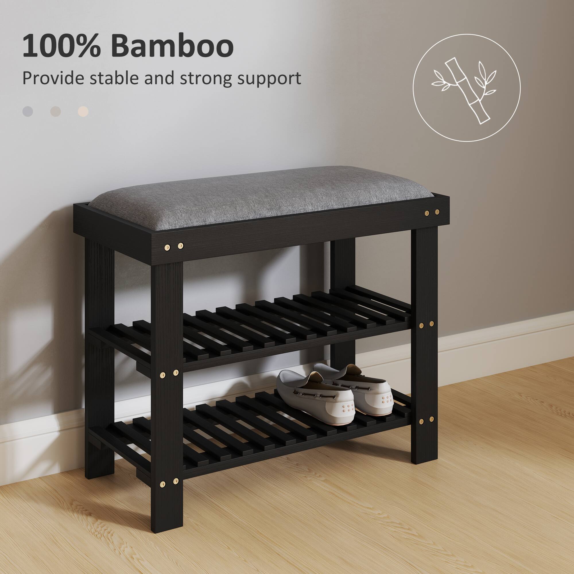 100% Bamboo
Provide stable and strong support
