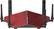 Front. D-Link - AC3200 Tri Band Wi-Fi Router - Red.