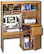 Front Detail. Bush - Reflections Office Wall Organizer - Maple.