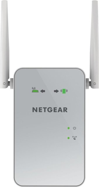Eyesight hedge Confused NETGEAR AC1200 Dual-Band Wi-Fi Range Extender White EX6150-100NAS - Best Buy