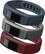 Angle. Garmin - Downtown Accessory Bands for vívofit 2 Activity Trackers (3-Pack) - Burgundy/Slate/Navy.