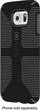 Speck - Candyshell Grip Case for Samsung Galaxy S 6 Edge Cell Phones - Black/Gray - Larger Front