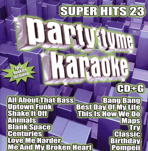  Party Tyme Karaoke: Super Hits, Vol. 23 [CD + G]