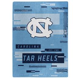 Northwest - North Carolina Tar Heels 50" x 60" Digitize Raschel Throw Blanket - Powder Blue