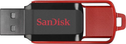  SanDisk - Cruzer Switch 16GB USB Flash Drive