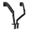 Alt View 1. HUANUO - Dual Monitor Desk Mount with Gas Spring Arms - Black.