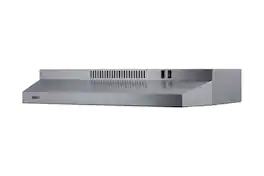 Summit Appliance - 20 inches - Convertible - Under cabinet Range Hood - Silver
