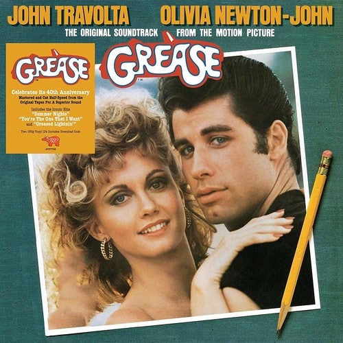 Front. Various Grease Artists - Grease (40th Anniversary) (Original Motion Picture Soundtrack)   - VINYL LP.