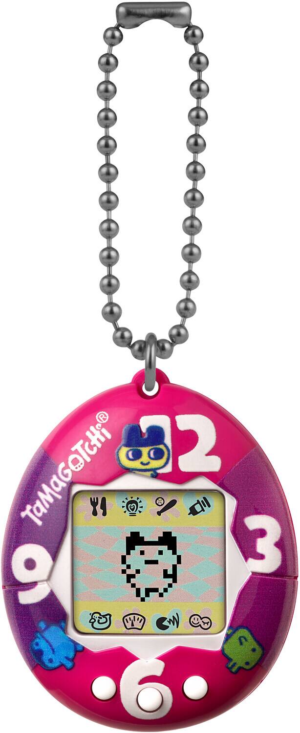 Alt View 2. Bandai - Bandai - Original - Gen1 Purple Pink Clock   - COLLECTIBLES - Multicolor.