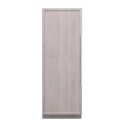 Front. Thermador - Freedom Collection 18.2 Cu. Ft. Automatic Defrost Smart Built-in Upright Freezer with Internal Ice Maker - Custom Panel Ready.