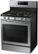 Left. Samsung - 5.8 Cu. Ft. Self-Cleaning Freestanding Gas Convection Range.