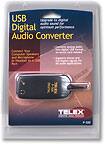 Front Detail. Telex - USB Digital Audio Converter.