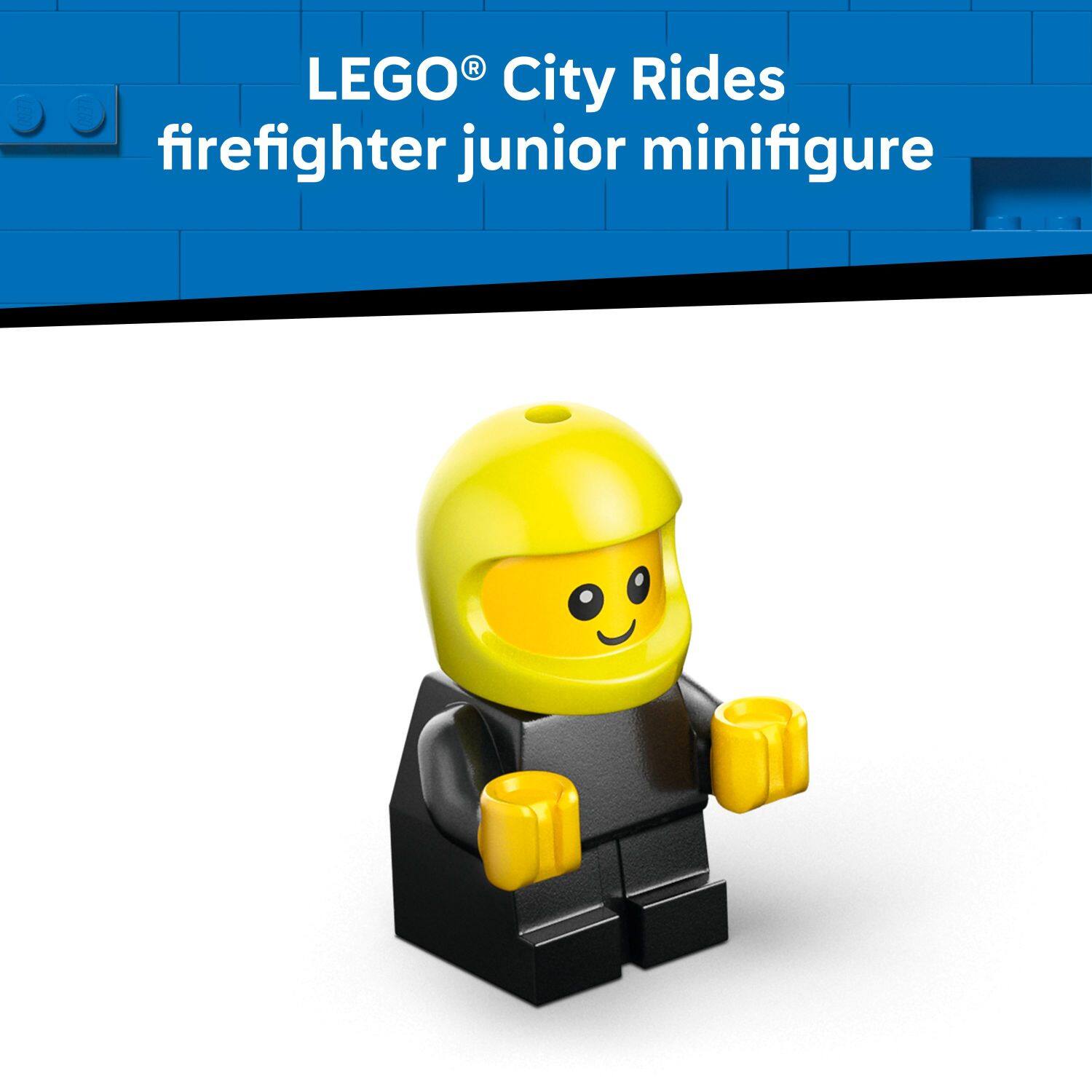 LEGO® City Rides firefighter junior minifigure